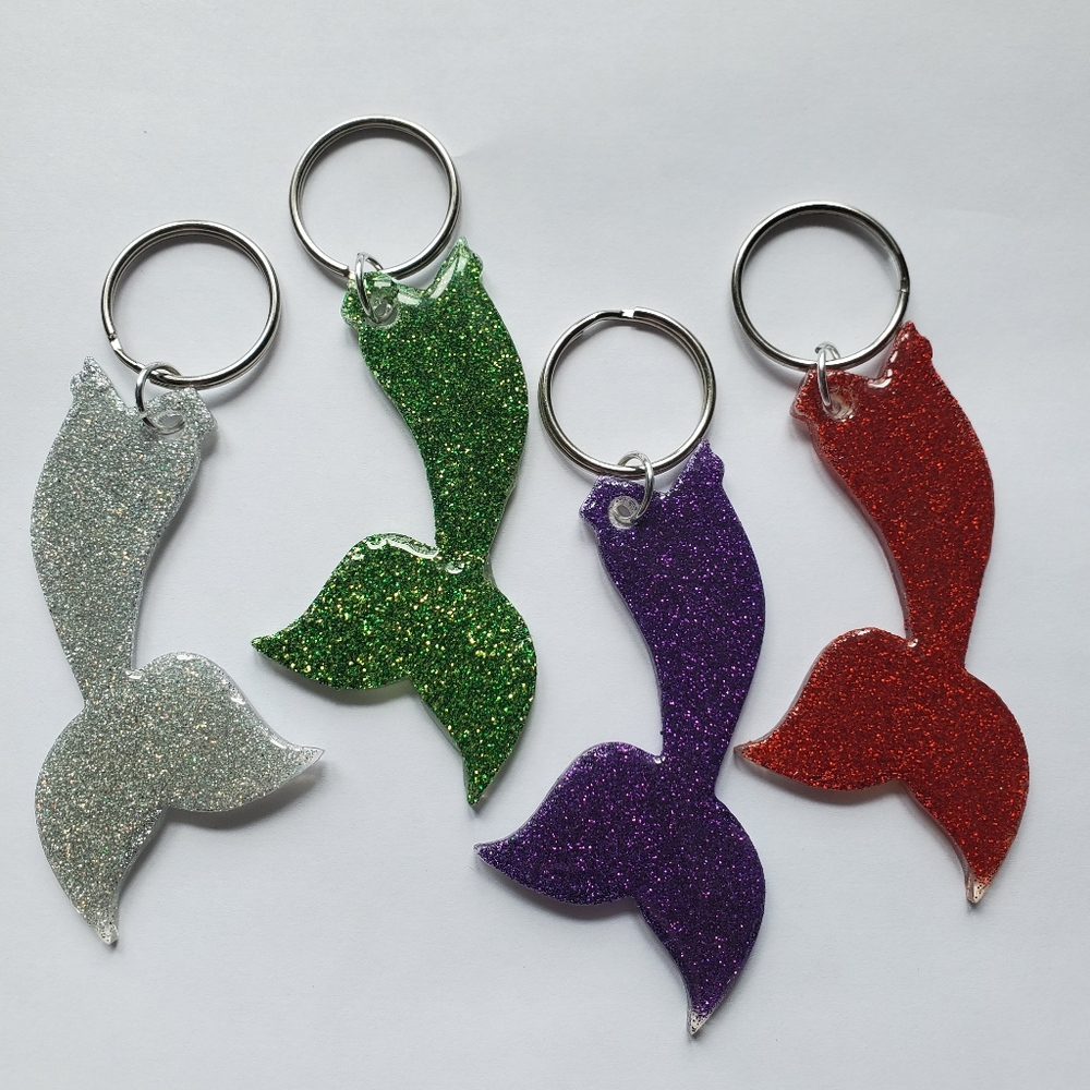 Mermaid Tail Key Chain - Picture 2 of 5